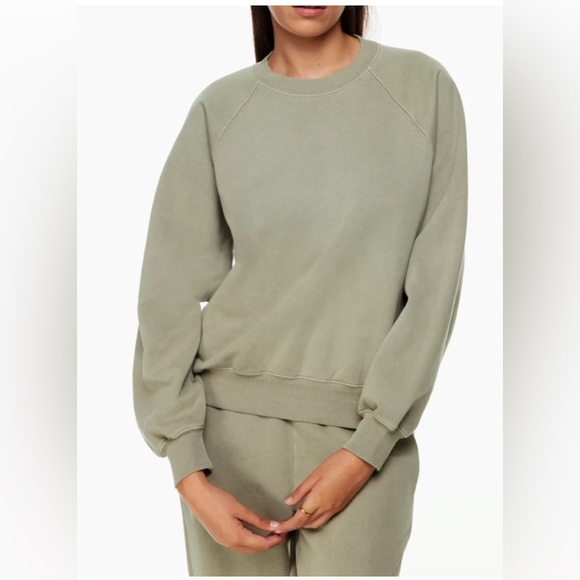 LAST CHANCE Aritzia TNA Superfleece Crewneck - Picture 1 of 5